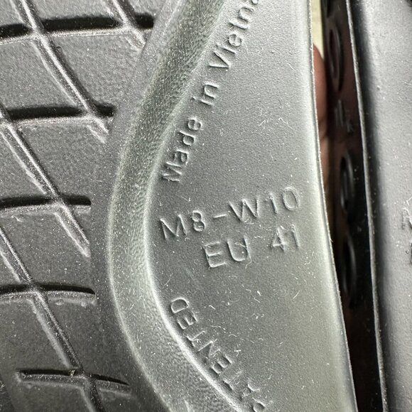 OOFOS OOahh Sport Flex Women's 10/EURO 41 Black Slides - Picture 8 of 8